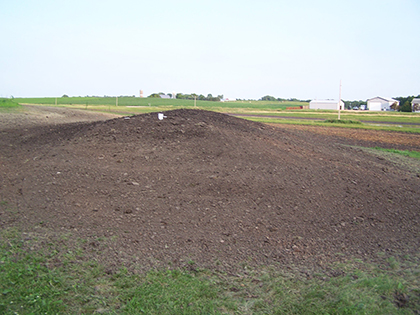 septic tank installed